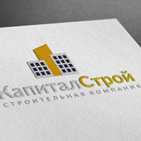 Разработка логотипа для строительной компании Капитал Строй