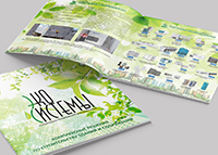 Дизайн и верстка каталога для компании ЭКО СИСТЕМЫ - строительная компания